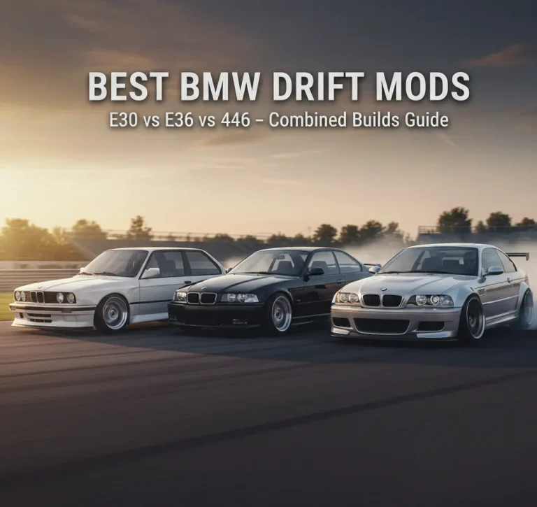BMW Drift Mods for FR Legends