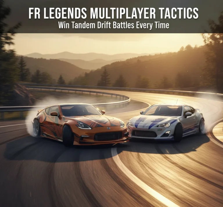 Multiplayer Tactics in FR Legends