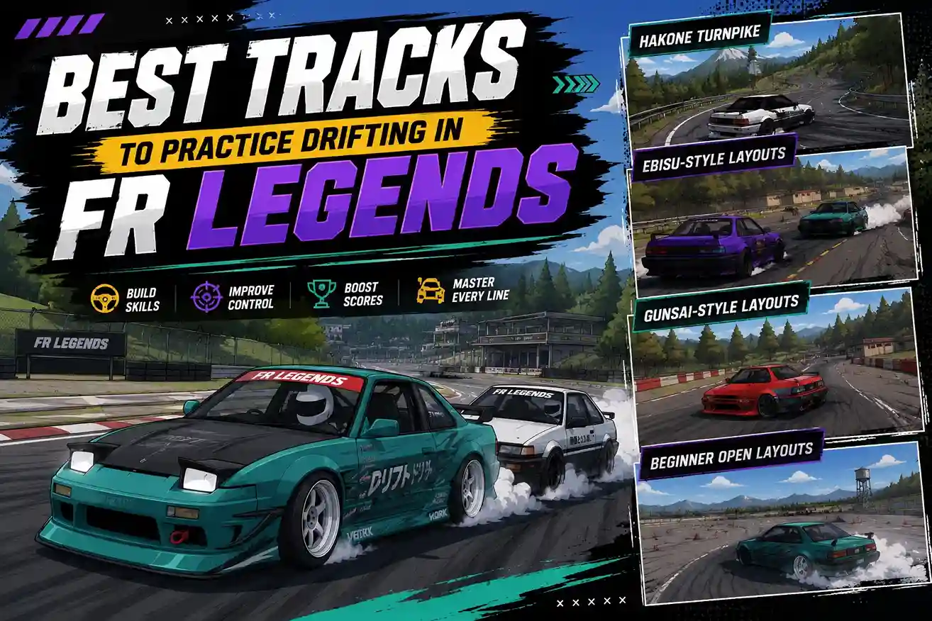 Best Tracks to Practice Drifting in FR Legends