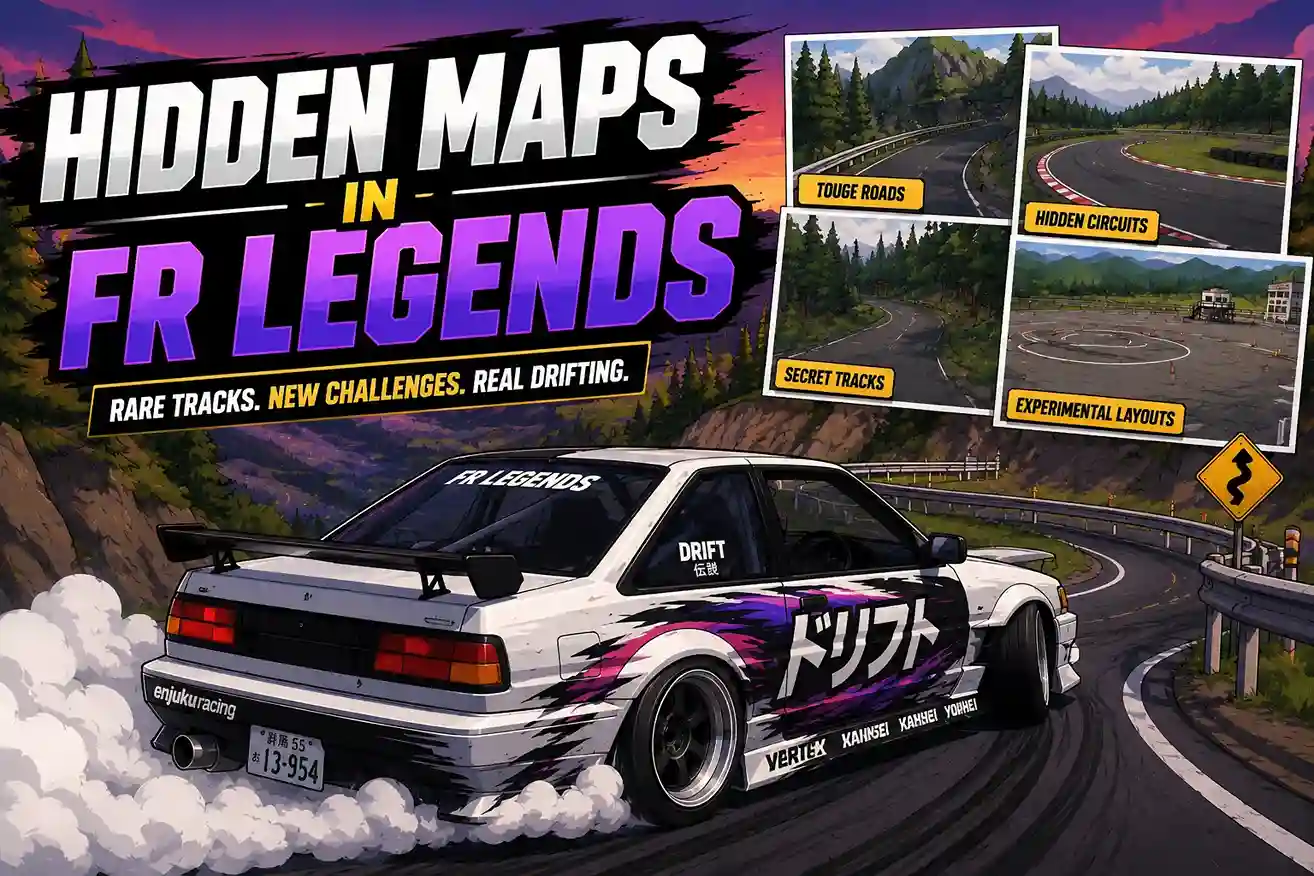 Hidden Maps in FR Legends