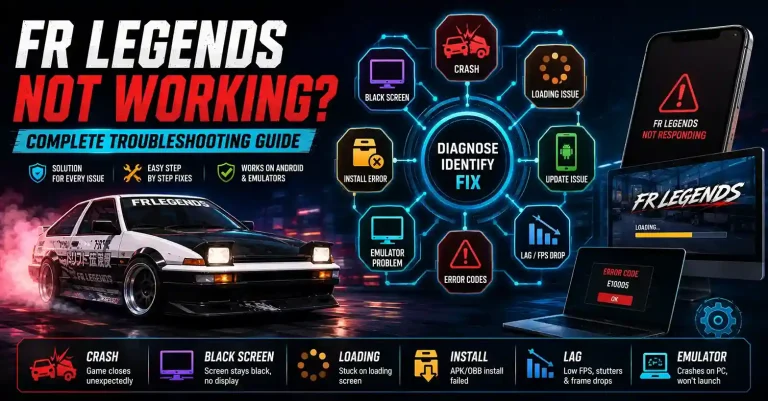 FR Legends Not Working
